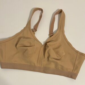 SOMA Embraceable Wireless Unlined Nude Comfort Bra - 42C